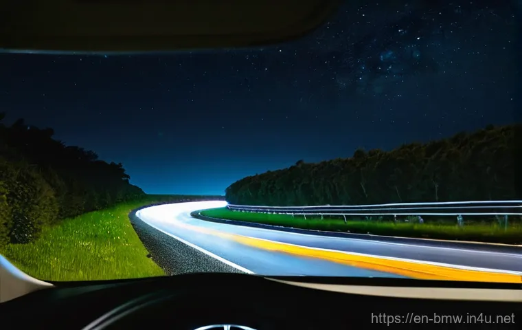 BMW 7시리즈의 최신 안전 기술 - **Prompt:** An interior shot of the new BMW 7 Series, focusing on an adult driver, dressed in smart ...