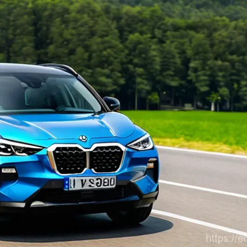BMW iX3의 친환경 인증 관련 이미지 1